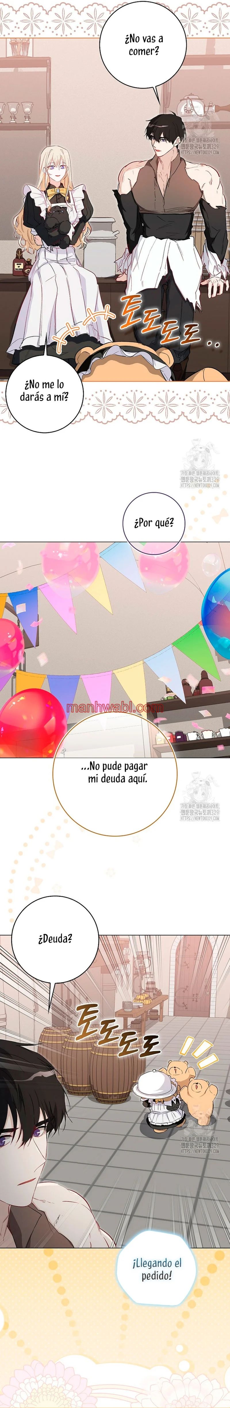 Me convertí en la sirvienta del protagonista de un juego de terror - Capítulo 13_3 manhwa