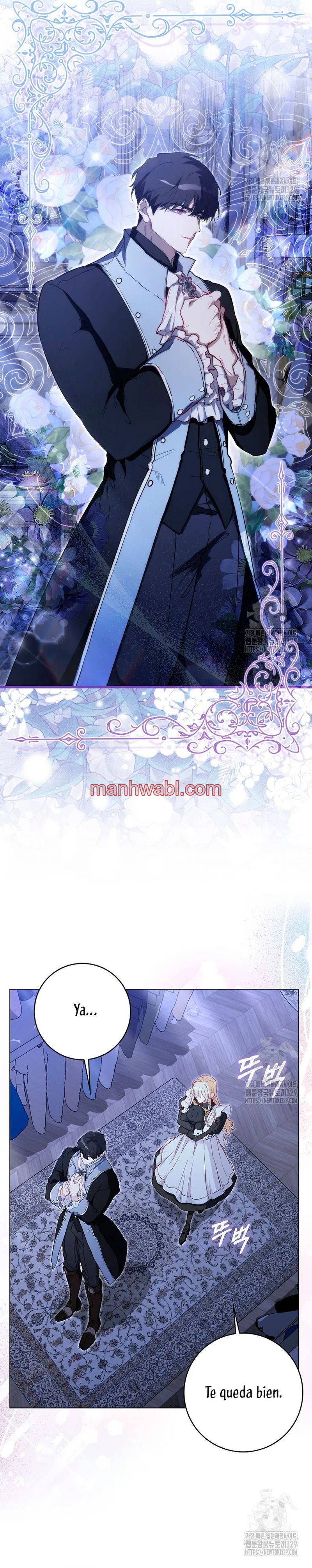 Me convertí en la sirvienta del protagonista de un juego de terror - Capítulo 14_2 manhwa