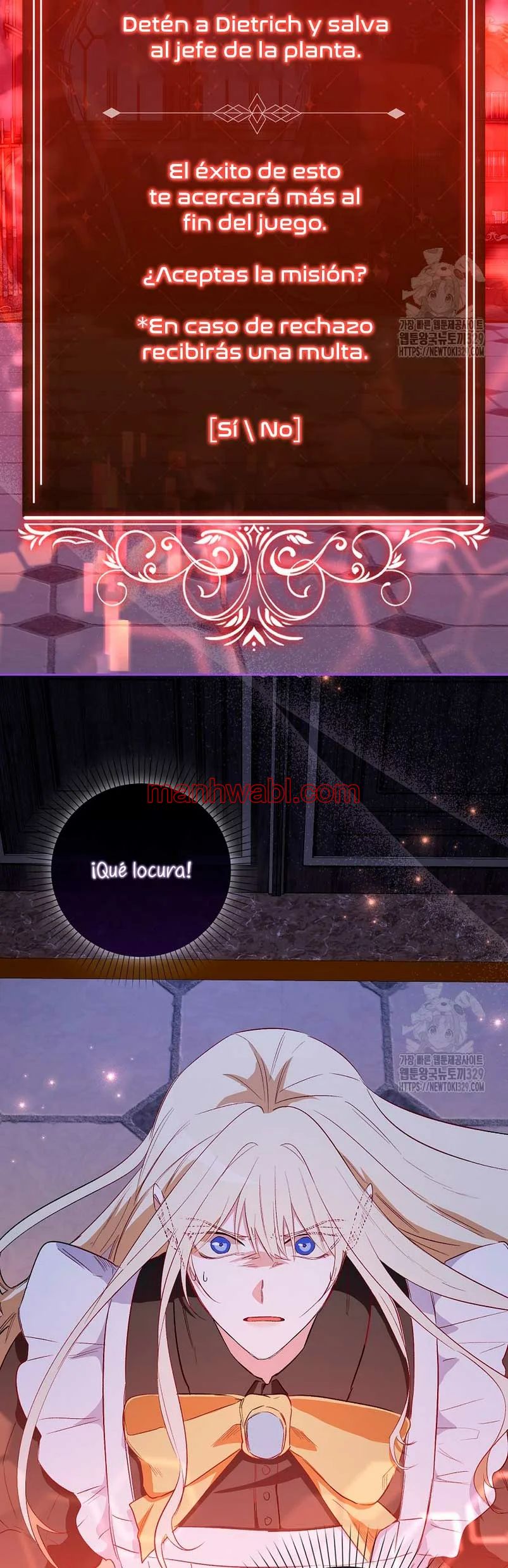 Me convertí en la sirvienta del protagonista de un juego de terror - Capítulo 15_2 manhwa