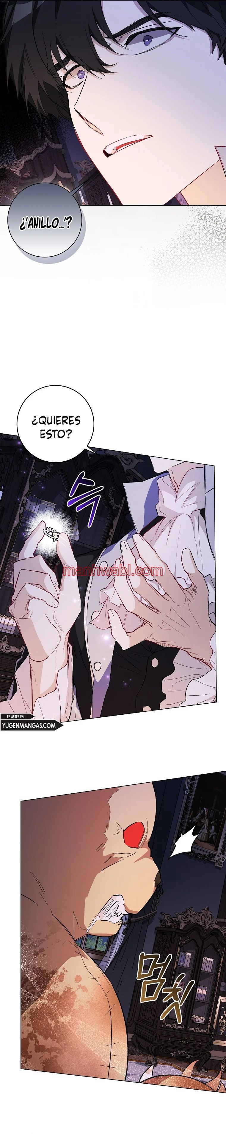 Me convertí en la sirvienta del protagonista de un juego de terror - Capítulo 16_3 manhwa