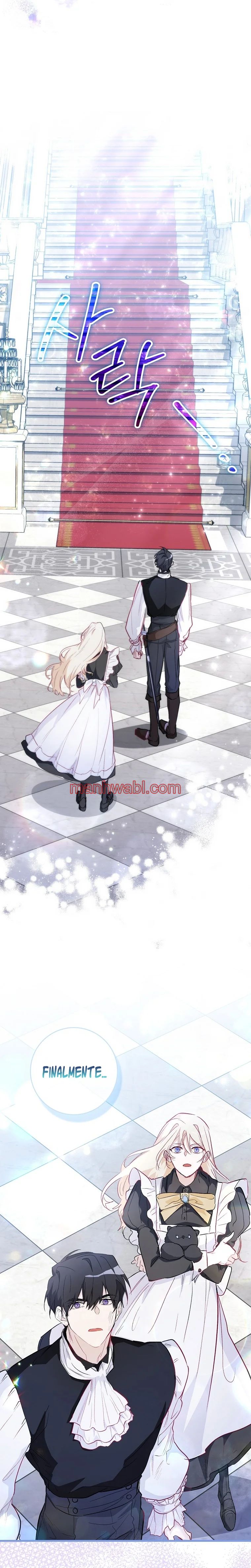 Me convertí en la sirvienta del protagonista de un juego de terror - Capítulo 17_3 manhwa