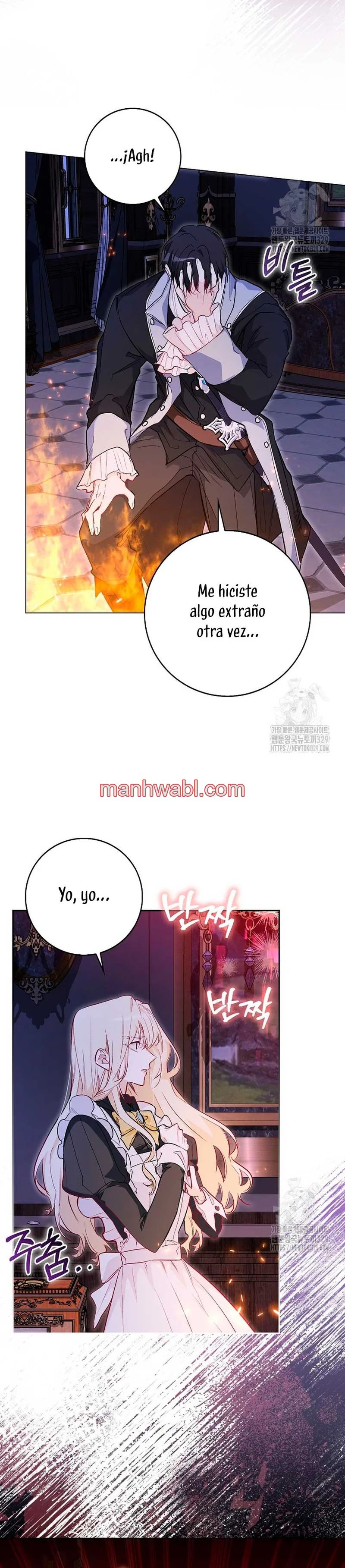 Me convertí en la sirvienta del protagonista de un juego de terror - Capítulo 18_2 manhwa