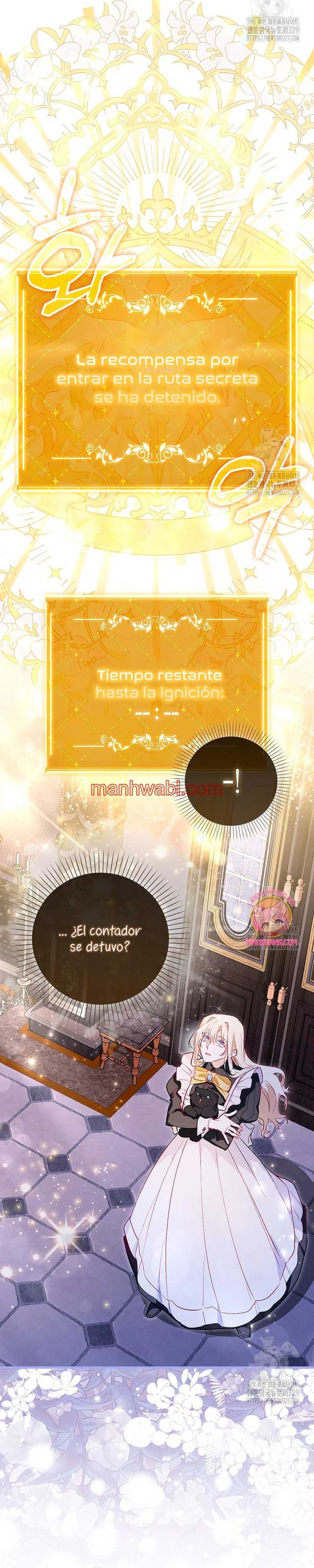 Me convertí en la sirvienta del protagonista de un juego de terror - Capítulo 19_2 manhwa