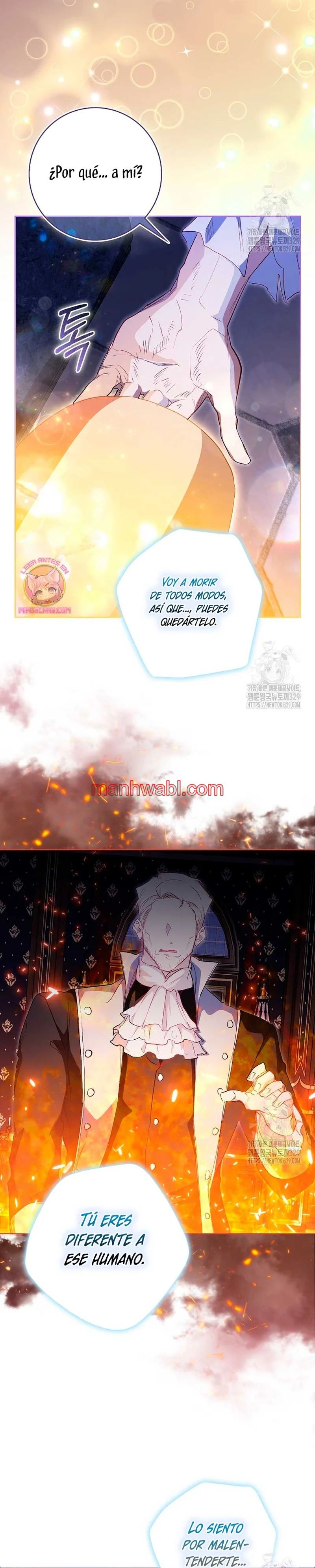 Me convertí en la sirvienta del protagonista de un juego de terror - Capítulo 19_2 manhwa