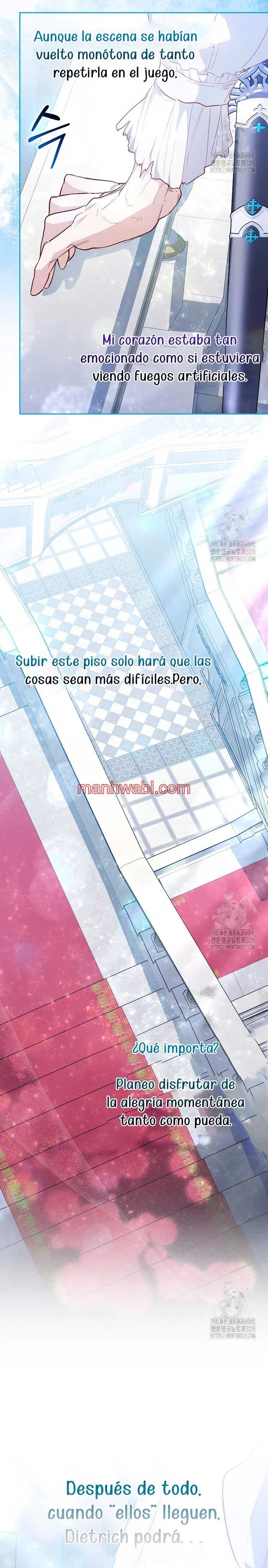 Me convertí en la sirvienta del protagonista de un juego de terror - Capítulo 19_3 manhwa