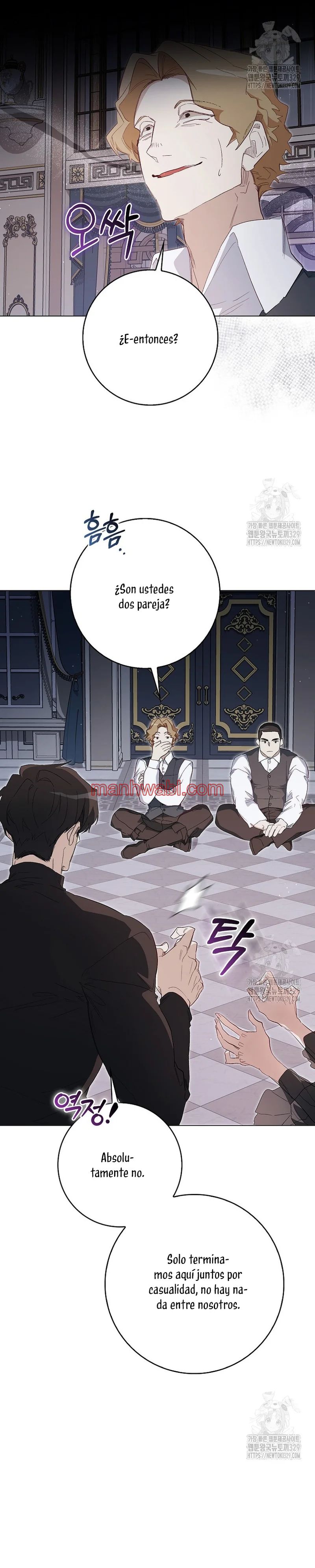 Me convertí en la sirvienta del protagonista de un juego de terror - Capítulo 20_3 manhwa