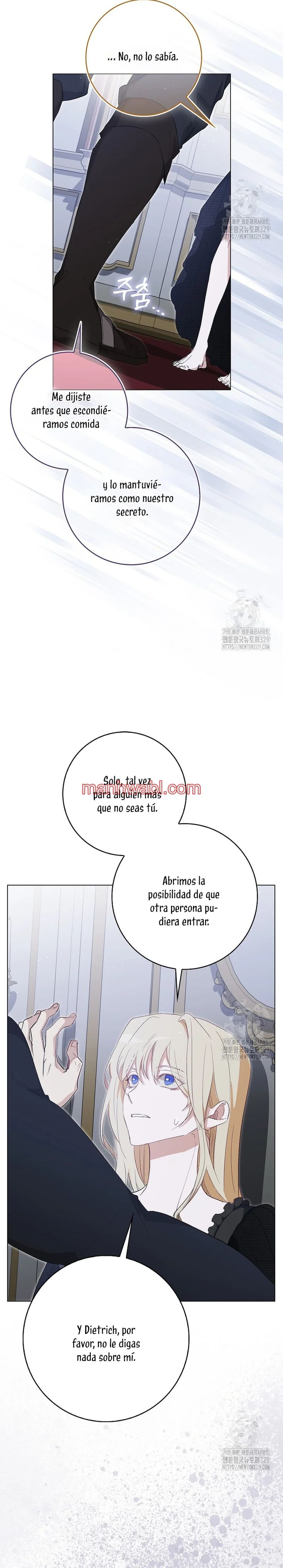 Me convertí en la sirvienta del protagonista de un juego de terror - Capítulo 20_3 manhwa