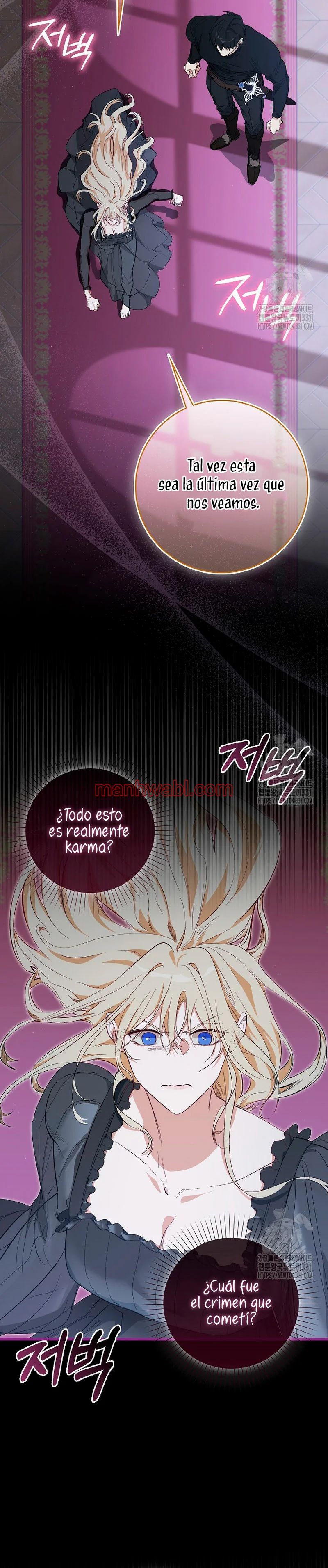 Me convertí en la sirvienta del protagonista de un juego de terror - Capítulo 21 manhwa
