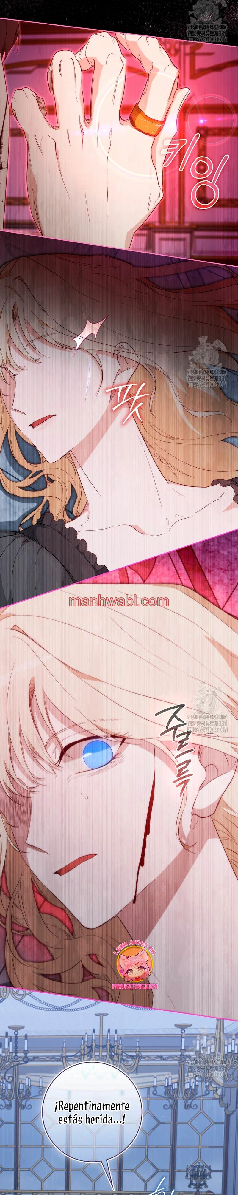 Me convertí en la sirvienta del protagonista de un juego de terror - Capítulo 21_2 manhwa