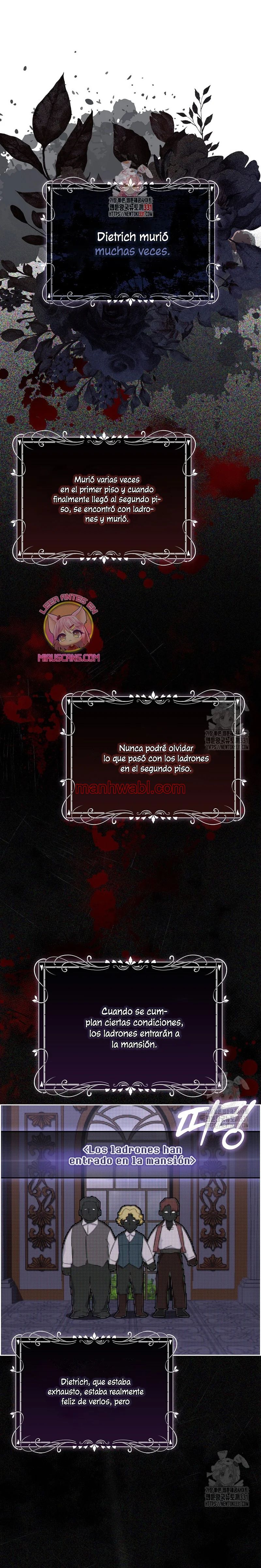Me convertí en la sirvienta del protagonista de un juego de terror - Capítulo 22 manhwa