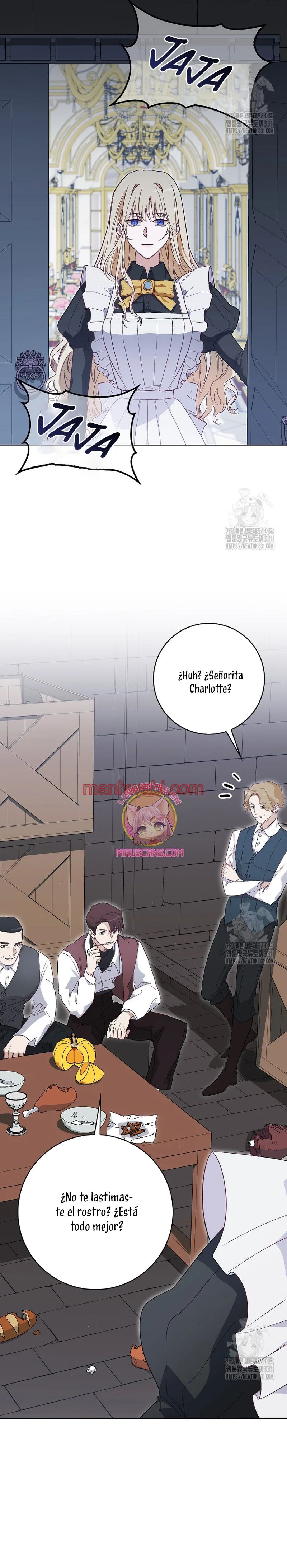 Me convertí en la sirvienta del protagonista de un juego de terror - Capítulo 22 manhwa