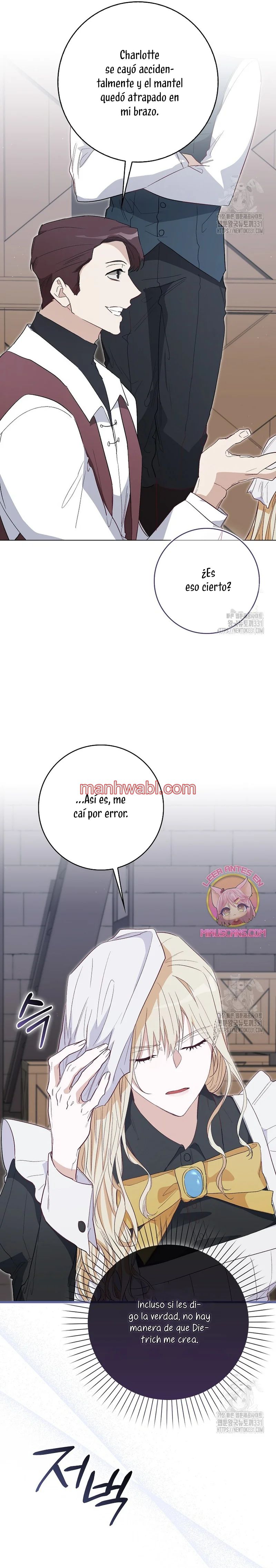 Me convertí en la sirvienta del protagonista de un juego de terror - Capítulo 22_2 manhwa