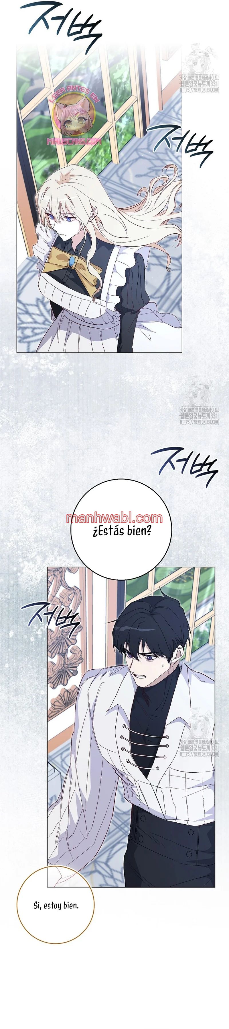 Me convertí en la sirvienta del protagonista de un juego de terror - Capítulo 22_2 manhwa