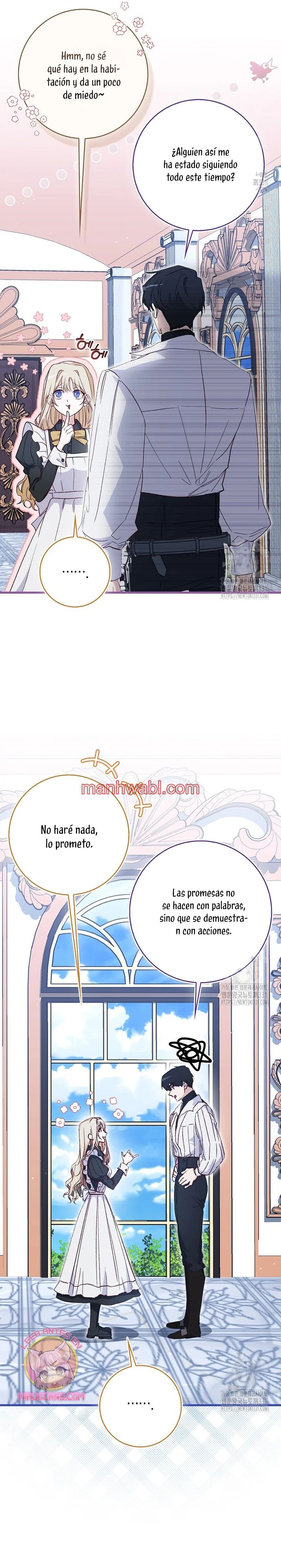 Me convertí en la sirvienta del protagonista de un juego de terror - Capítulo 22_2 manhwa