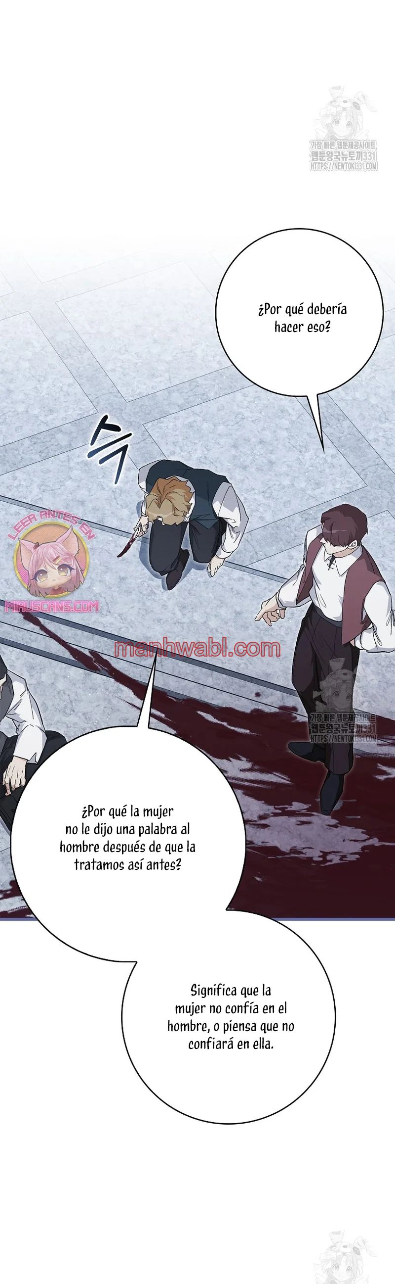 Me convertí en la sirvienta del protagonista de un juego de terror - Capítulo 22_3 manhwa