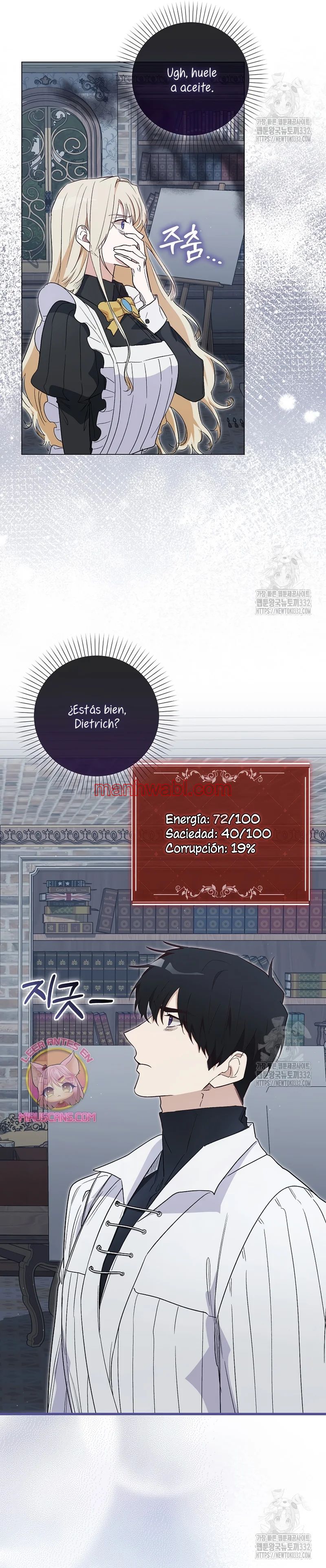 Me convertí en la sirvienta del protagonista de un juego de terror - Capítulo 25 manhwa