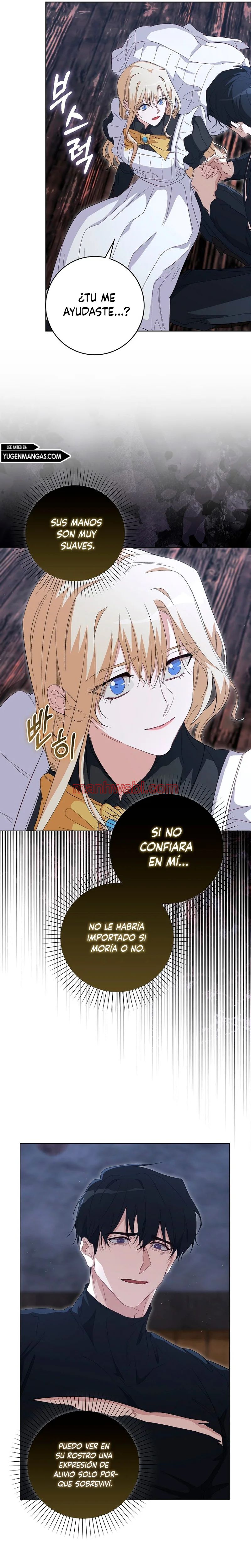 Me convertí en la sirvienta del protagonista de un juego de terror - Capítulo 28 manhwa