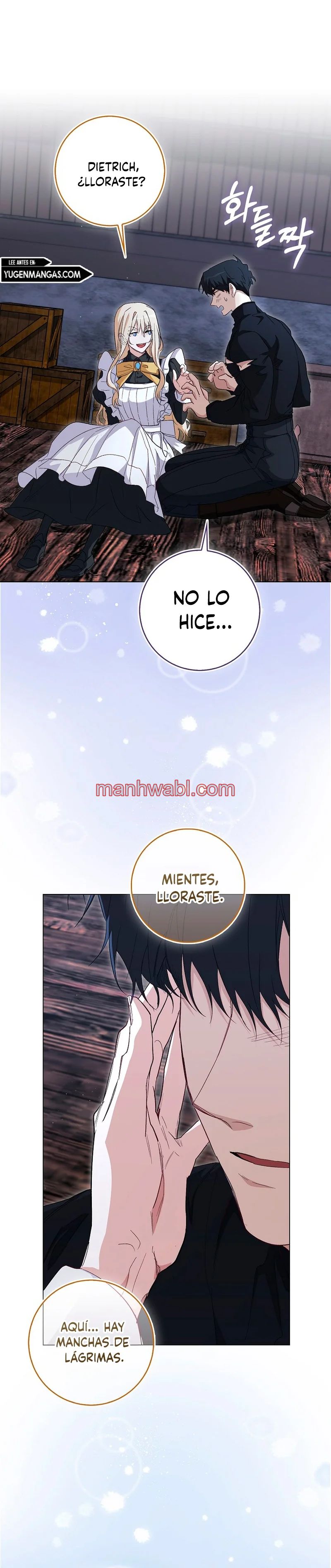 Me convertí en la sirvienta del protagonista de un juego de terror - Capítulo 28 manhwa