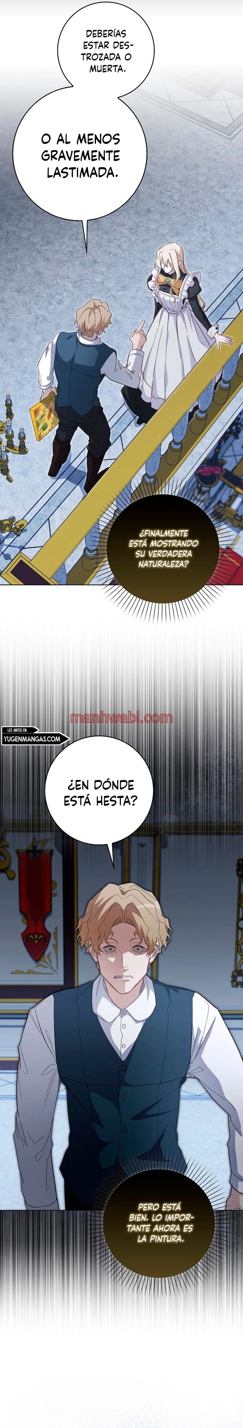 Me convertí en la sirvienta del protagonista de un juego de terror - Capítulo 28_3 manhwa