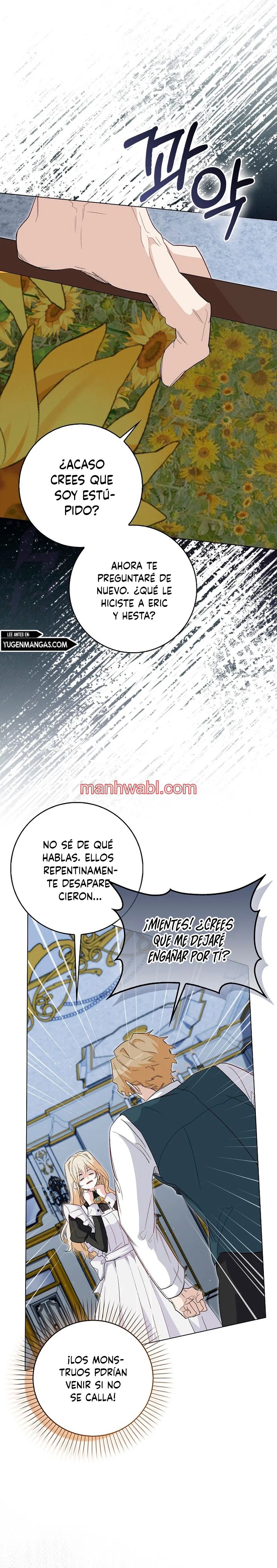 Me convertí en la sirvienta del protagonista de un juego de terror - Capítulo 28_3 manhwa