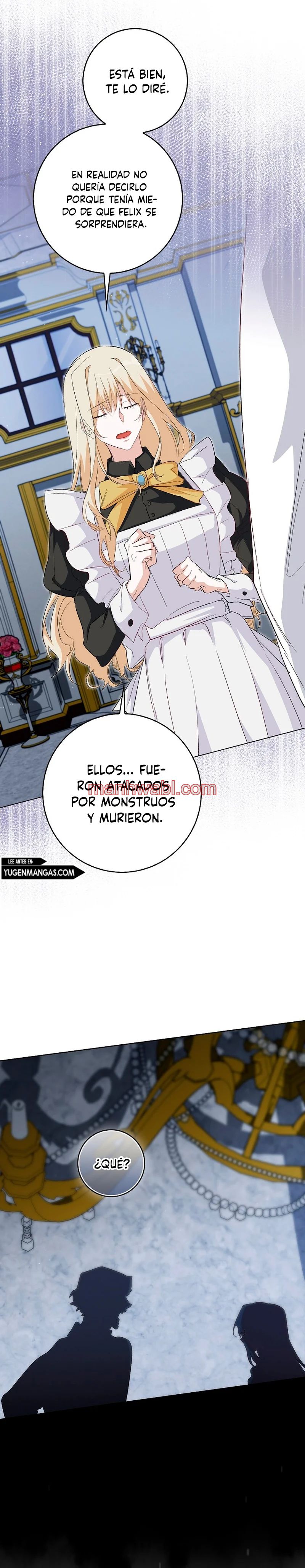 Me convertí en la sirvienta del protagonista de un juego de terror - Capítulo 28_3 manhwa