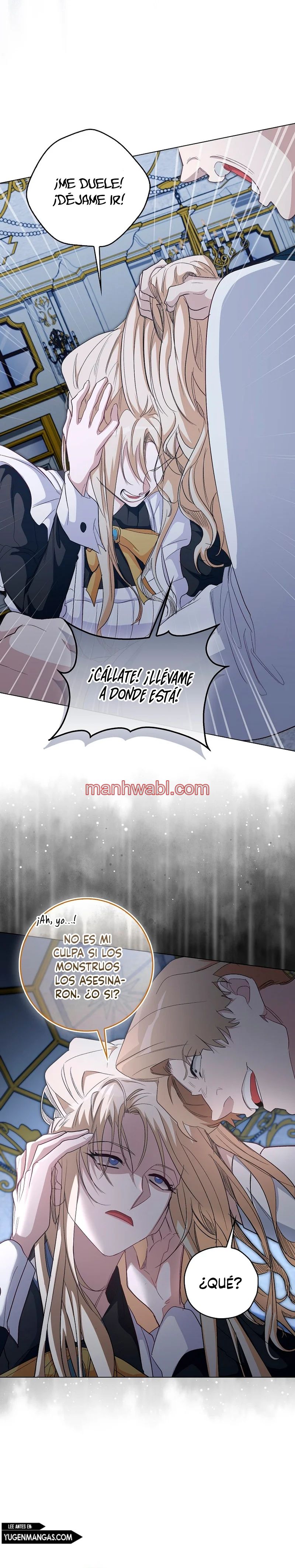 Me convertí en la sirvienta del protagonista de un juego de terror - Capítulo 28_3 manhwa