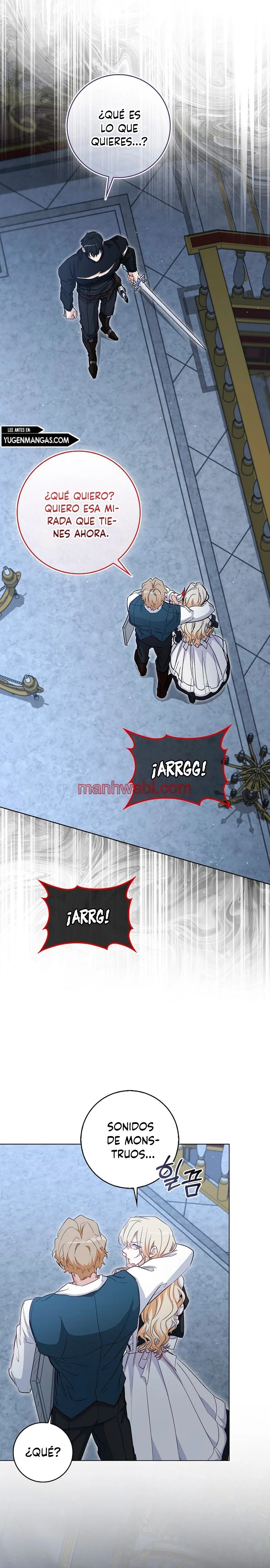 Me convertí en la sirvienta del protagonista de un juego de terror - Capítulo 29_2 manhwa