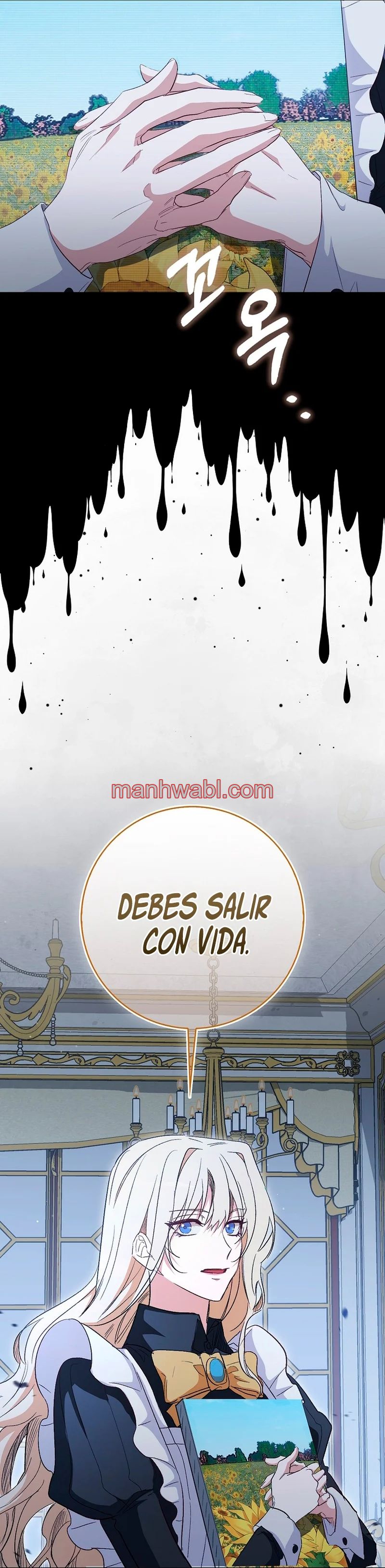 Me convertí en la sirvienta del protagonista de un juego de terror - Capítulo 29_3 manhwa