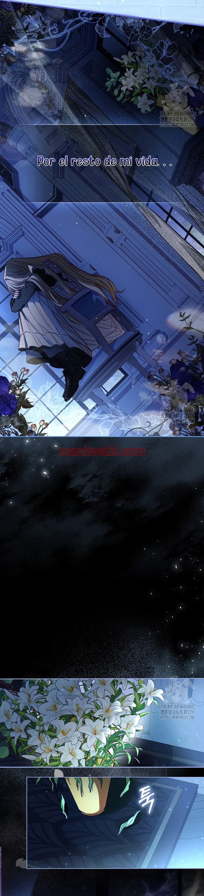 Me convertí en la sirvienta del protagonista de un juego de terror - Capítulo 2_2 manhwa