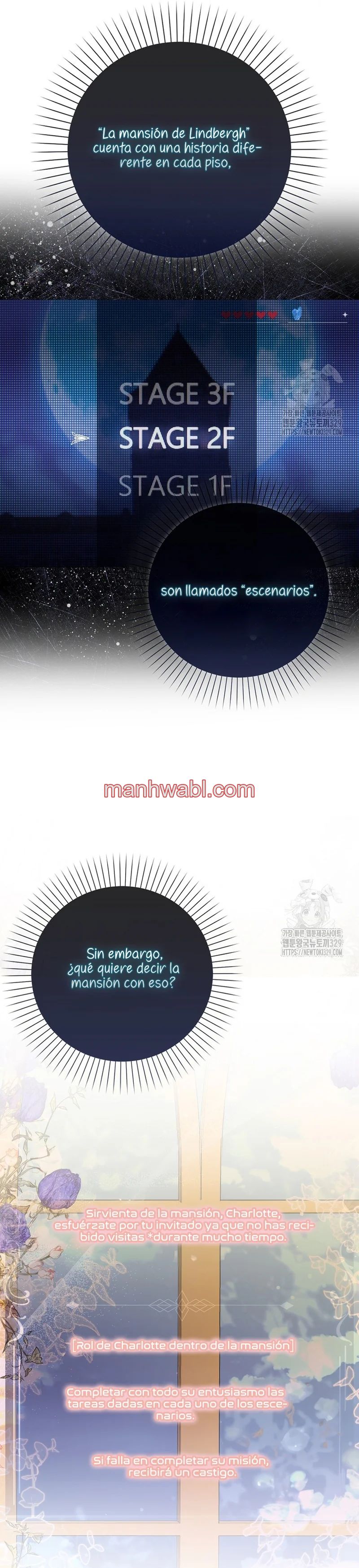 Me convertí en la sirvienta del protagonista de un juego de terror - Capítulo 2_3 manhwa