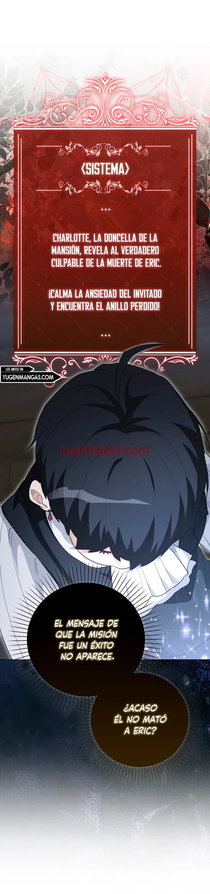 Me convertí en la sirvienta del protagonista de un juego de terror - Capítulo 30_2 manhwa