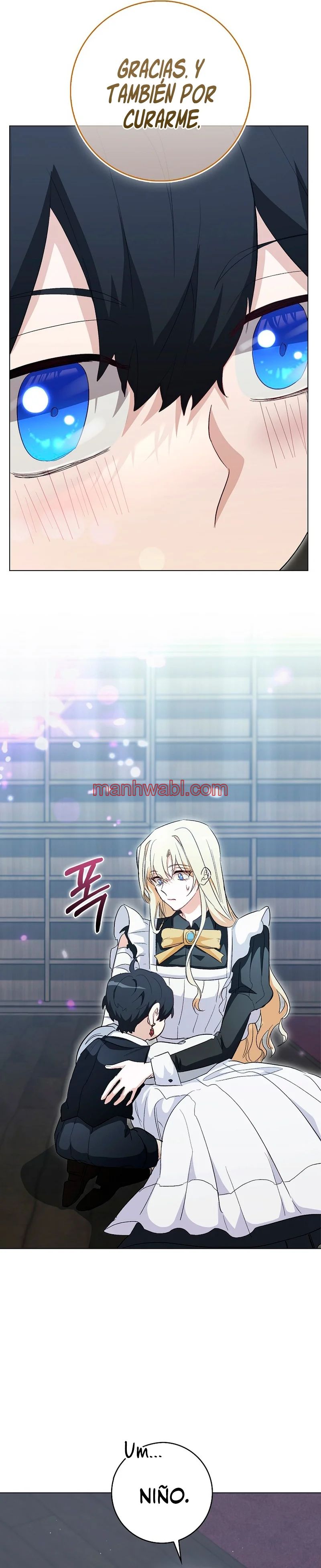 Me convertí en la sirvienta del protagonista de un juego de terror - Capítulo 30_3 manhwa