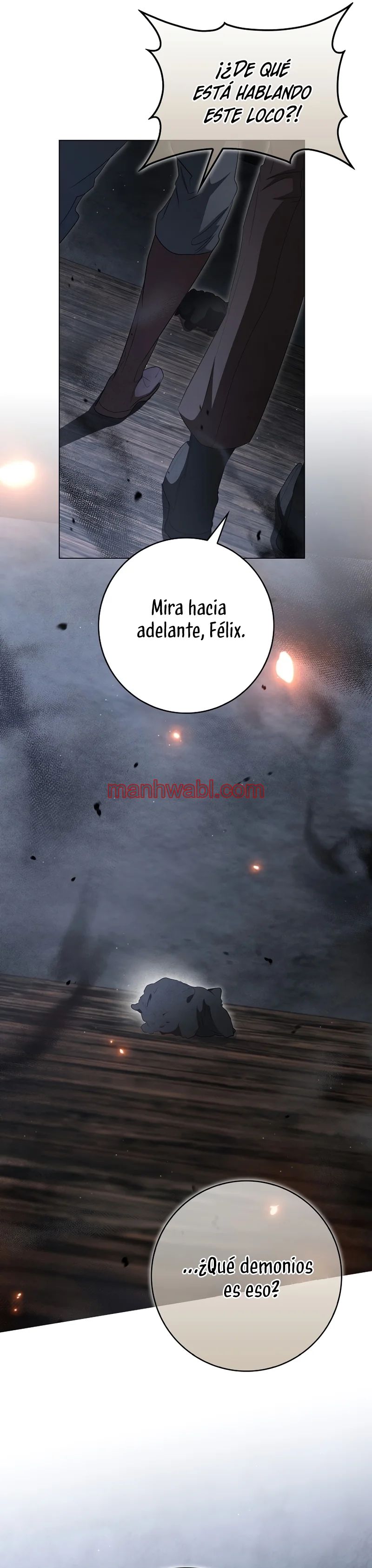 Me convertí en la sirvienta del protagonista de un juego de terror - Capítulo 31_2 manhwa