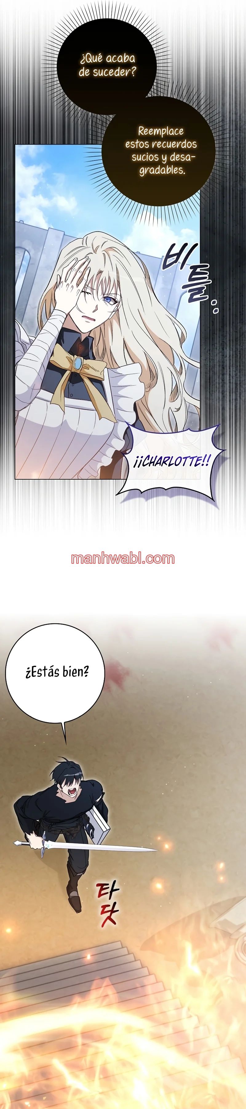 Me convertí en la sirvienta del protagonista de un juego de terror - Capítulo 33_2 manhwa