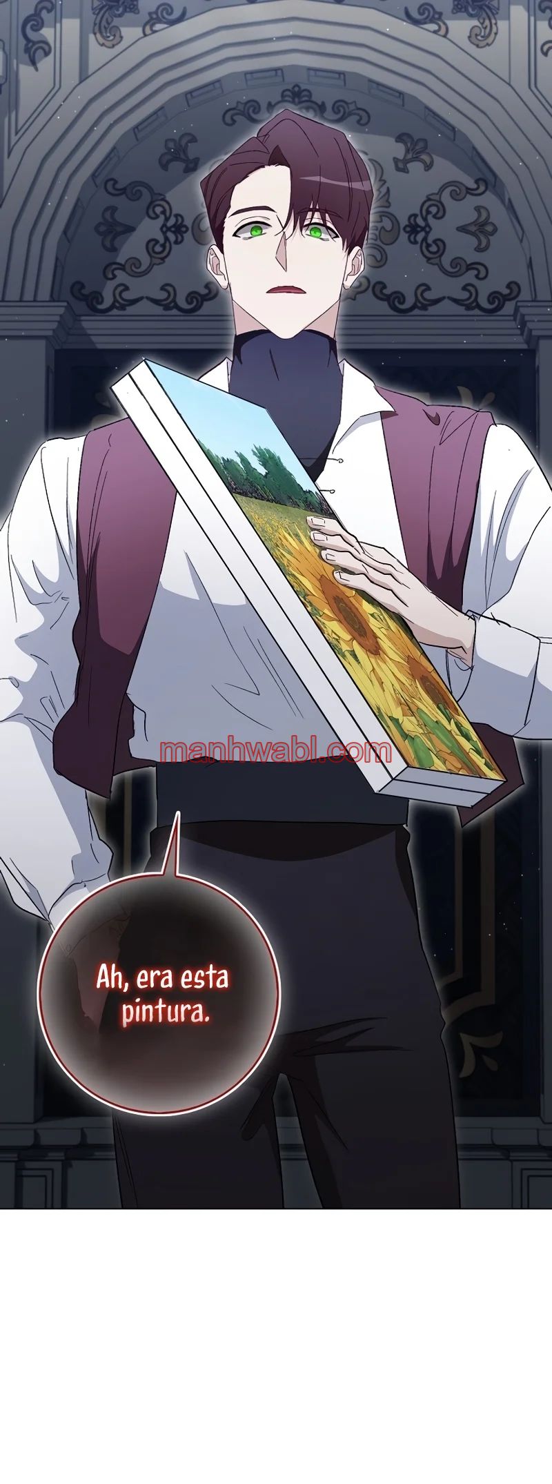 Me convertí en la sirvienta del protagonista de un juego de terror - Capítulo 33_3 manhwa