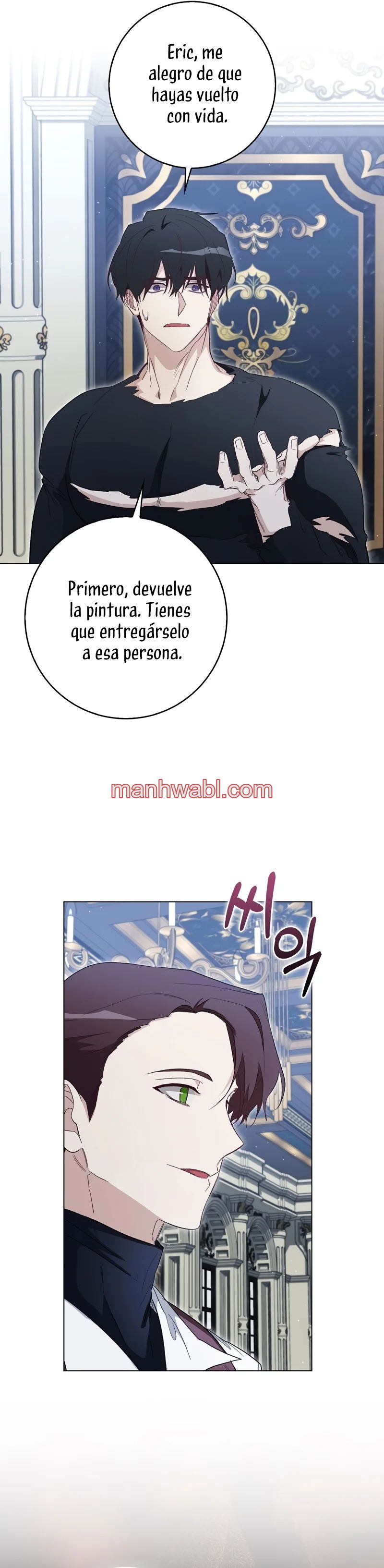 Me convertí en la sirvienta del protagonista de un juego de terror - Capítulo 33_3 manhwa