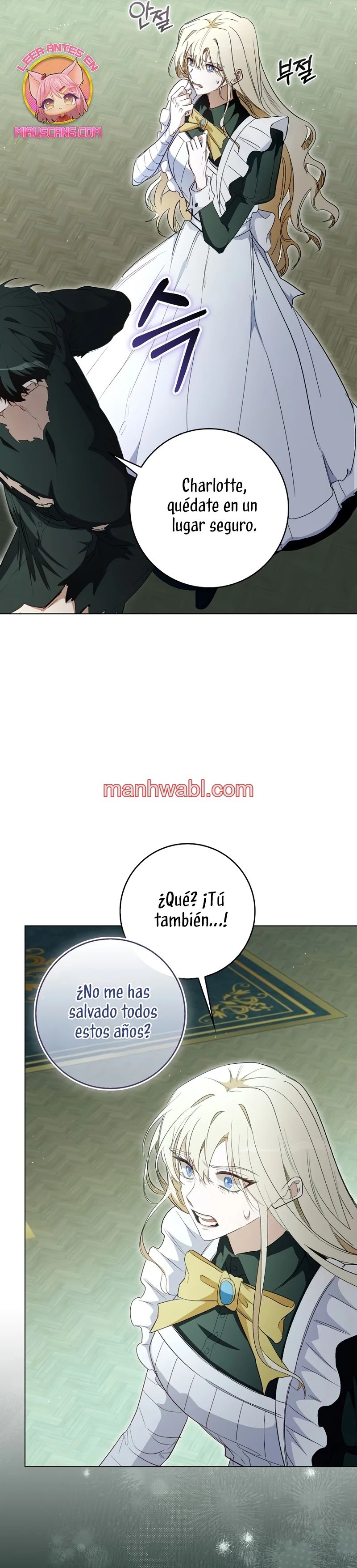 Me convertí en la sirvienta del protagonista de un juego de terror - Capítulo 34_2 manhwa