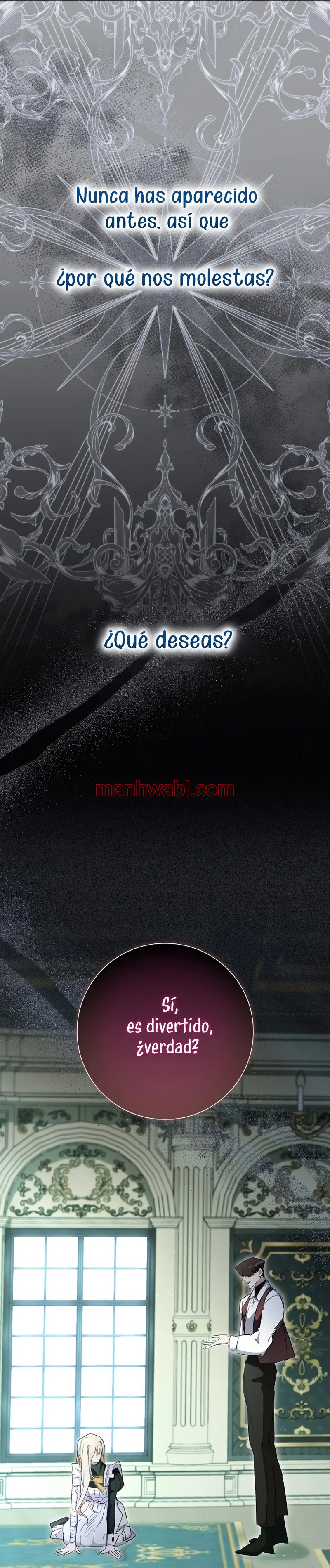 Me convertí en la sirvienta del protagonista de un juego de terror - Capítulo 34_3 manhwa