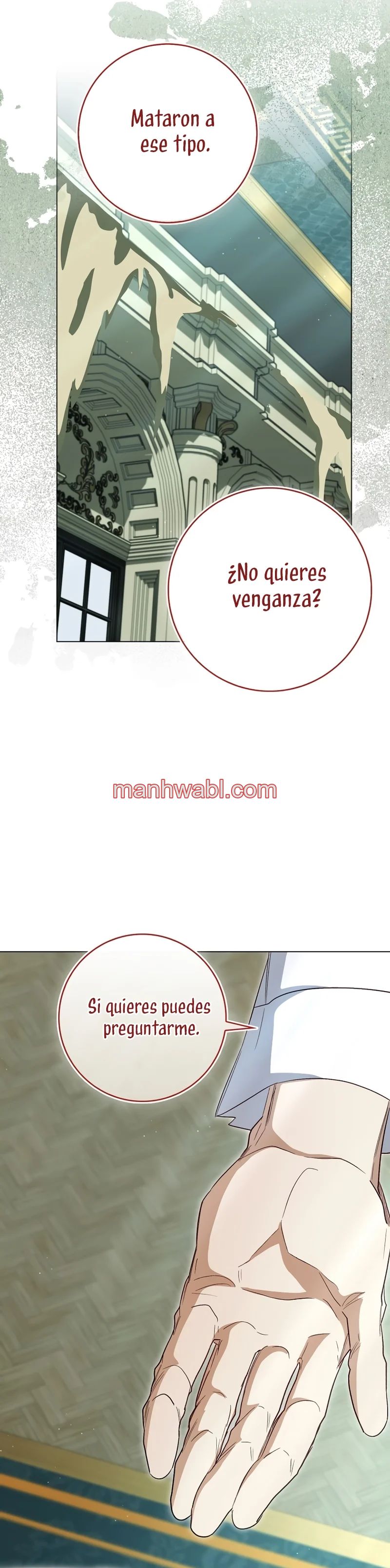 Me convertí en la sirvienta del protagonista de un juego de terror - Capítulo 34_3 manhwa
