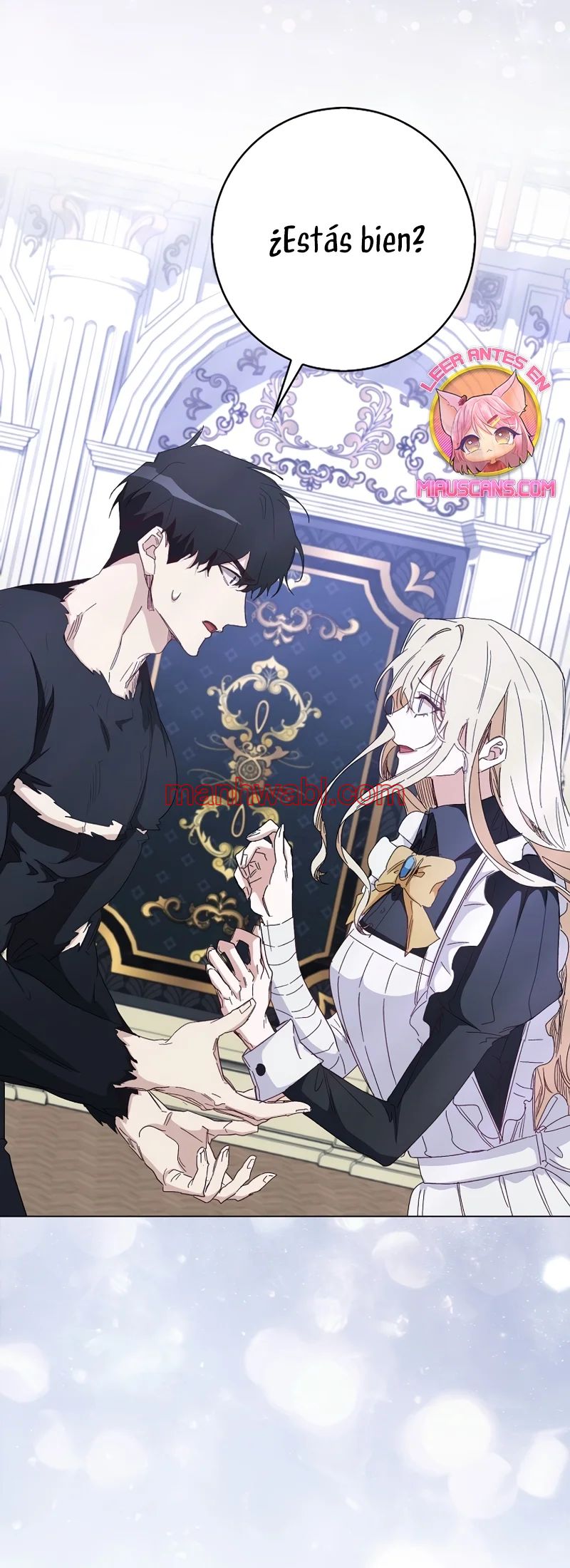 Me convertí en la sirvienta del protagonista de un juego de terror - Capítulo 35 manhwa