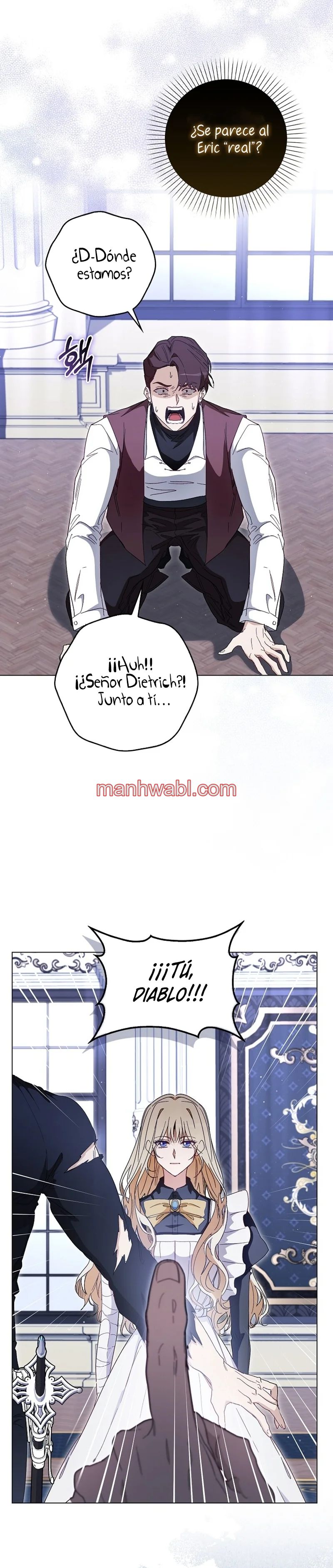 Me convertí en la sirvienta del protagonista de un juego de terror - Capítulo 37 manhwa