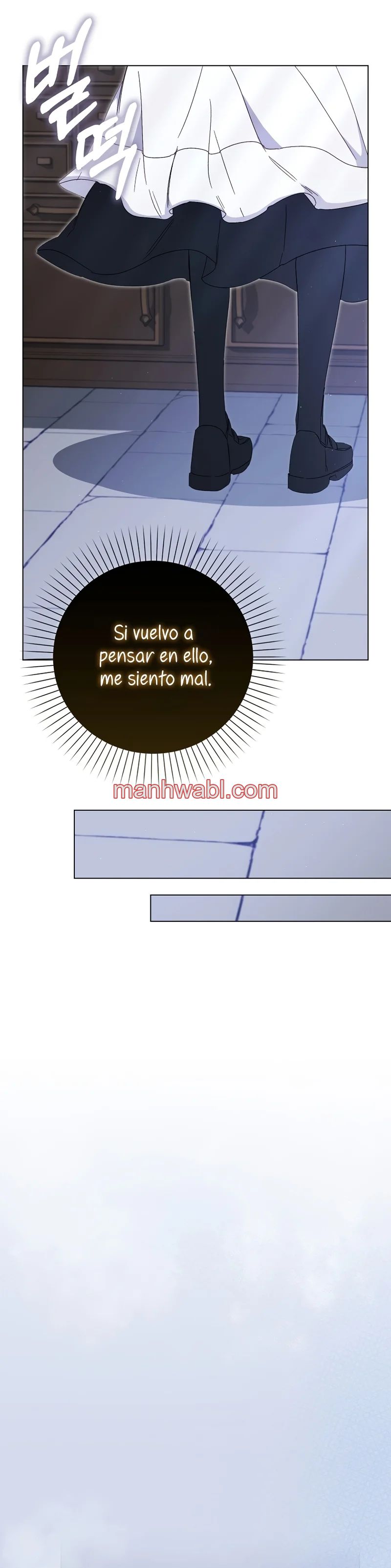 Me convertí en la sirvienta del protagonista de un juego de terror - Capítulo 38_3 manhwa