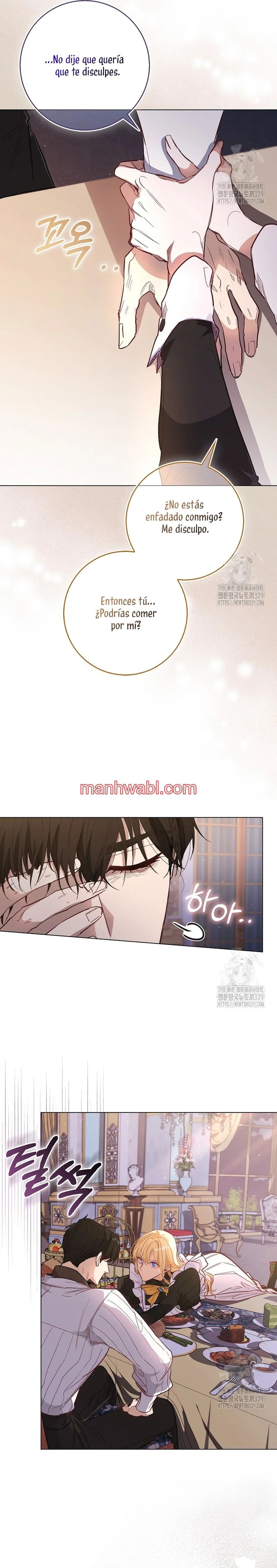 Me convertí en la sirvienta del protagonista de un juego de terror - Capítulo 3_2 manhwa