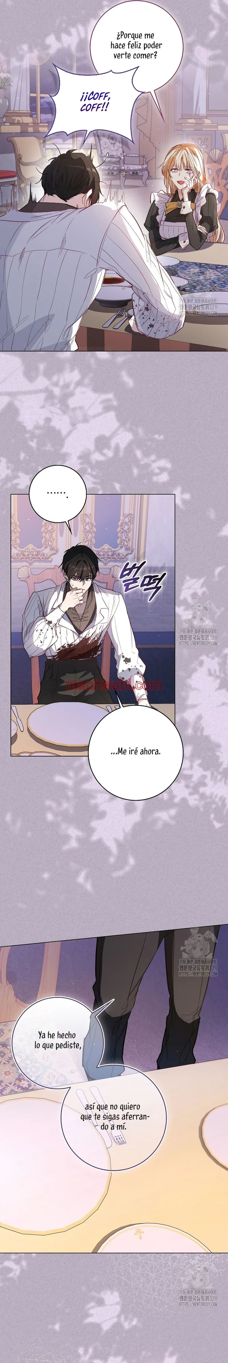 Me convertí en la sirvienta del protagonista de un juego de terror - Capítulo 3_3 manhwa