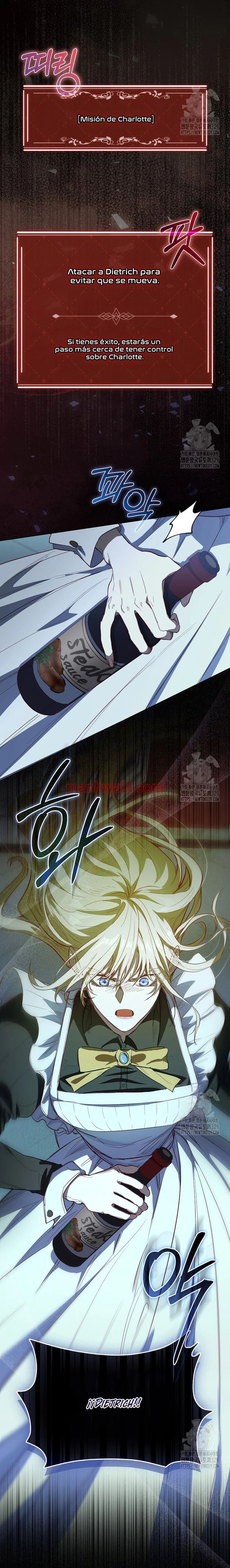 Me convertí en la sirvienta del protagonista de un juego de terror - Capítulo 3_3 manhwa