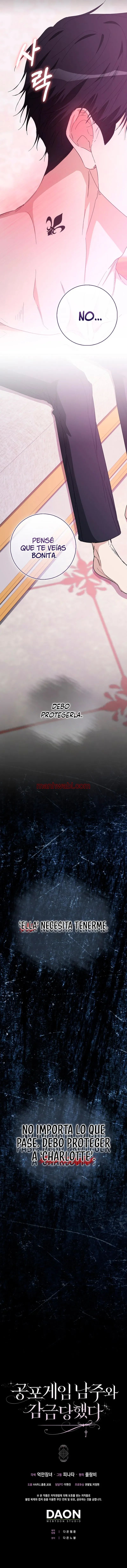 Me convertí en la sirvienta del protagonista de un juego de terror - Capítulo 42_3 manhwa