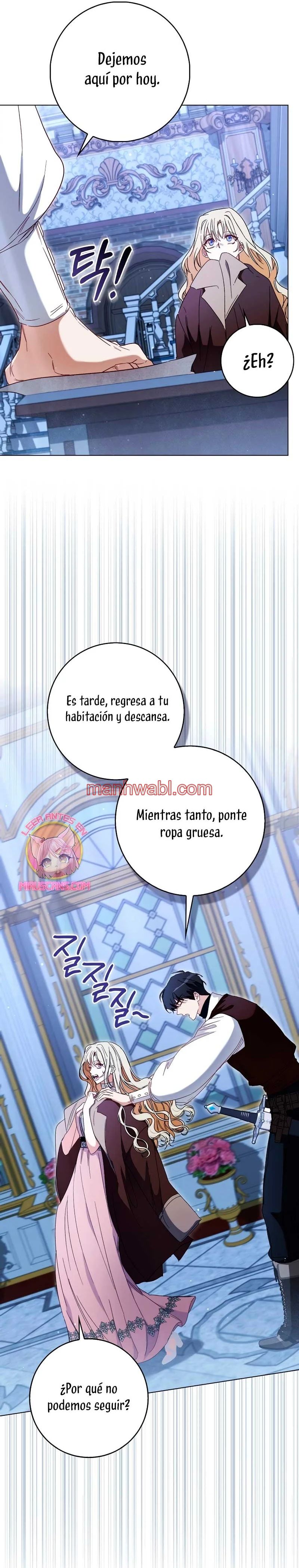 Me convertí en la sirvienta del protagonista de un juego de terror - Capítulo 43_3 manhwa