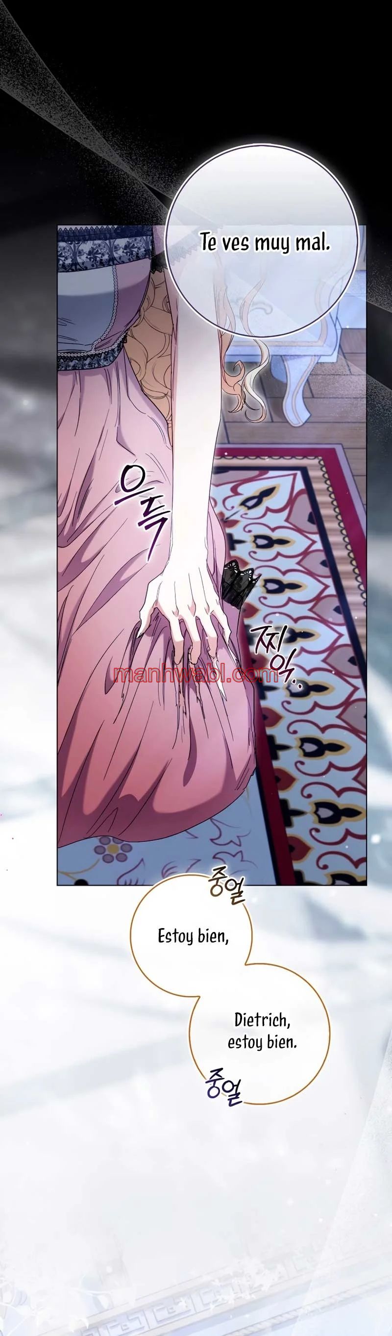 Me convertí en la sirvienta del protagonista de un juego de terror - Capítulo 44 manhwa