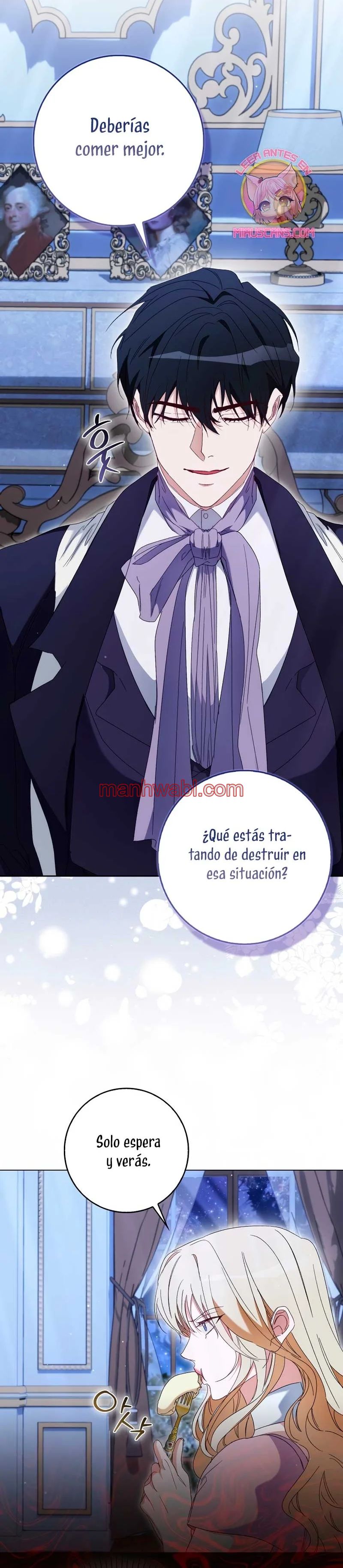 Me convertí en la sirvienta del protagonista de un juego de terror - Capítulo 44_2 manhwa