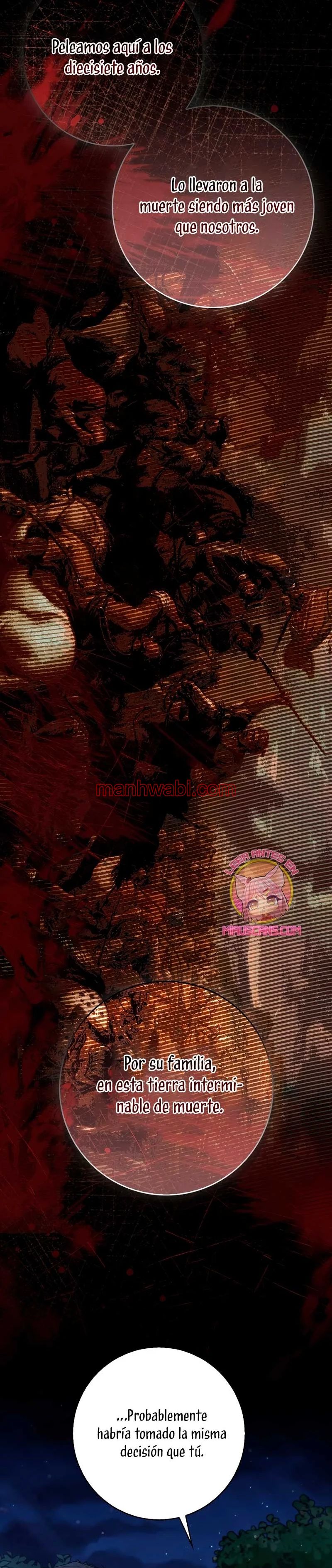 Me convertí en la sirvienta del protagonista de un juego de terror - Capítulo 45 manhwa